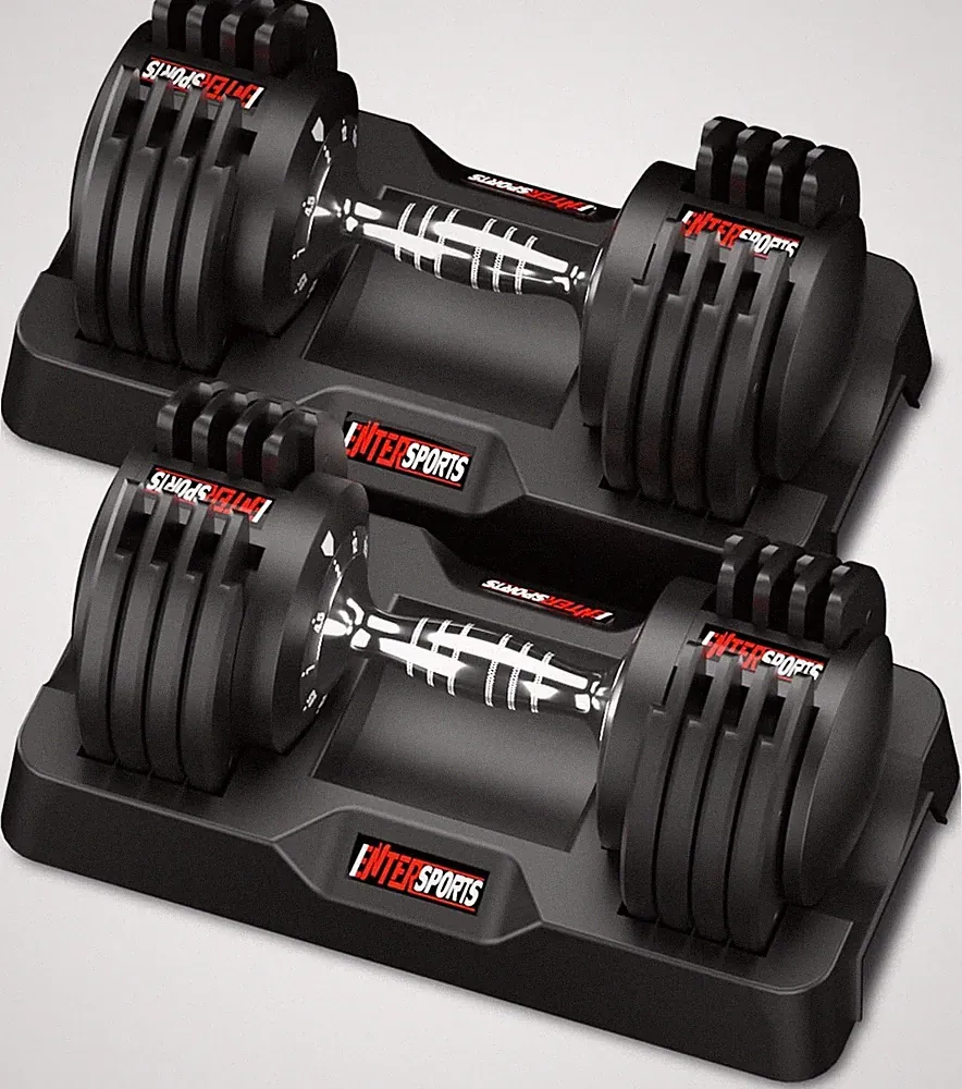 Verstellbare Hanteln Stahl 12kg 18kg 27kg Krafttraining Fitnessgeräte