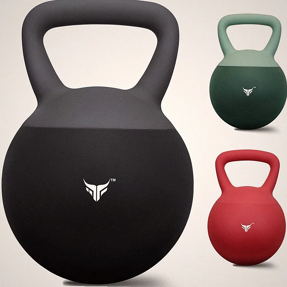 Verstellbare Kettlebell mit Wasser, Sand & Eisensandfüllung – PVCbeschichtete...