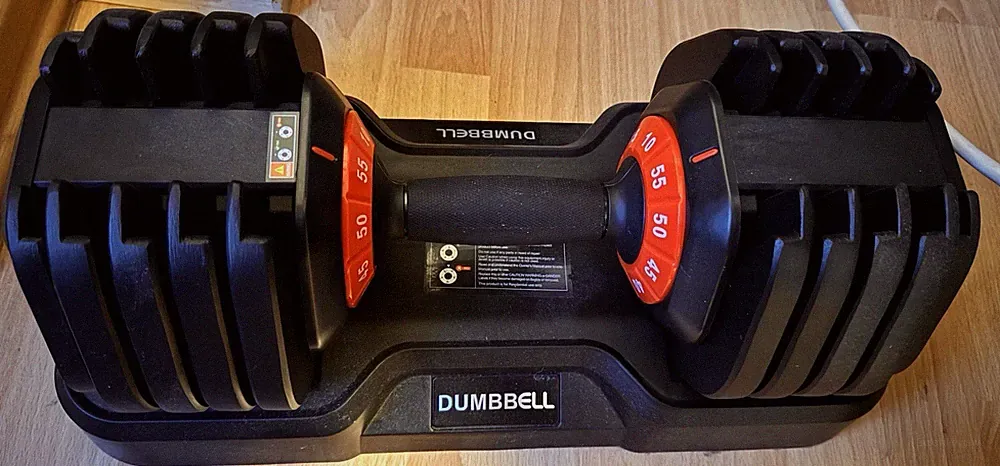 Verstellbare Kurzhantel 5–55 lbs (Einzeln)