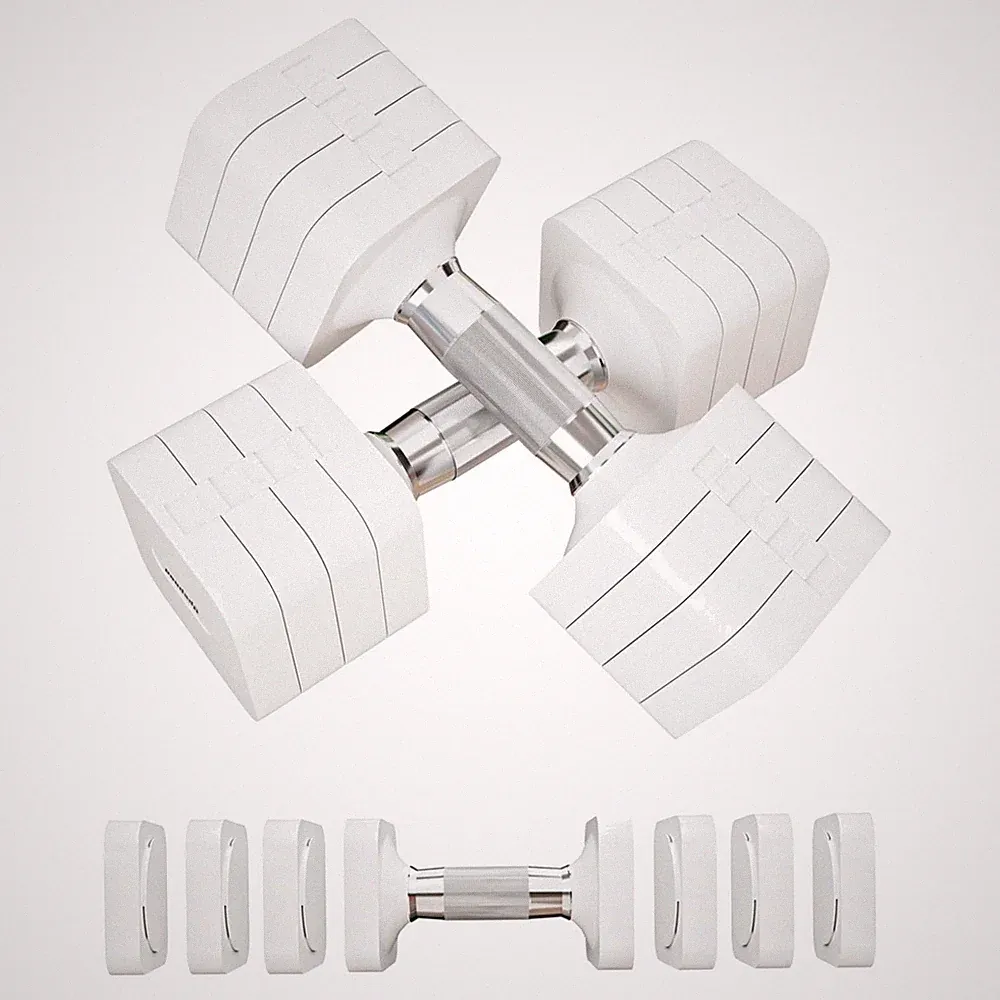 Verstellbare Kurzhanteln 10 kg Set mit Sicherheitsschloss Krafttraining Home