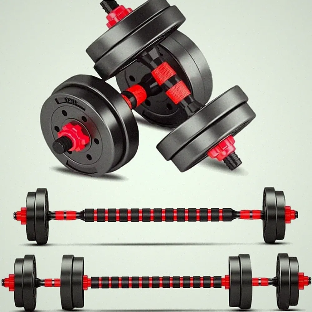 Verstellbare Kurzhanteln 2er Set für Männer & Frauen - 10/15KG Fitnessgewichte