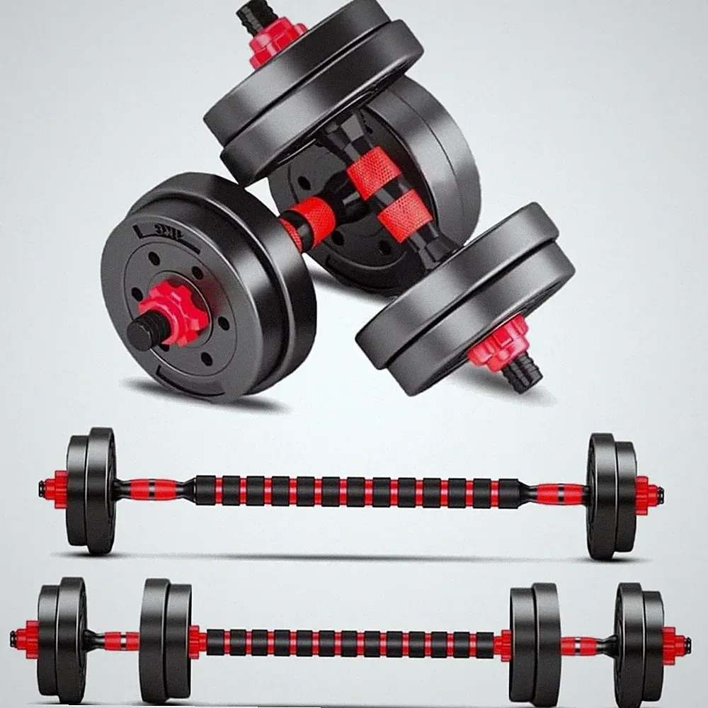Verstellbare Kurzhanteln Set 10/15kg Hantelset für Fitness Männer Frauen