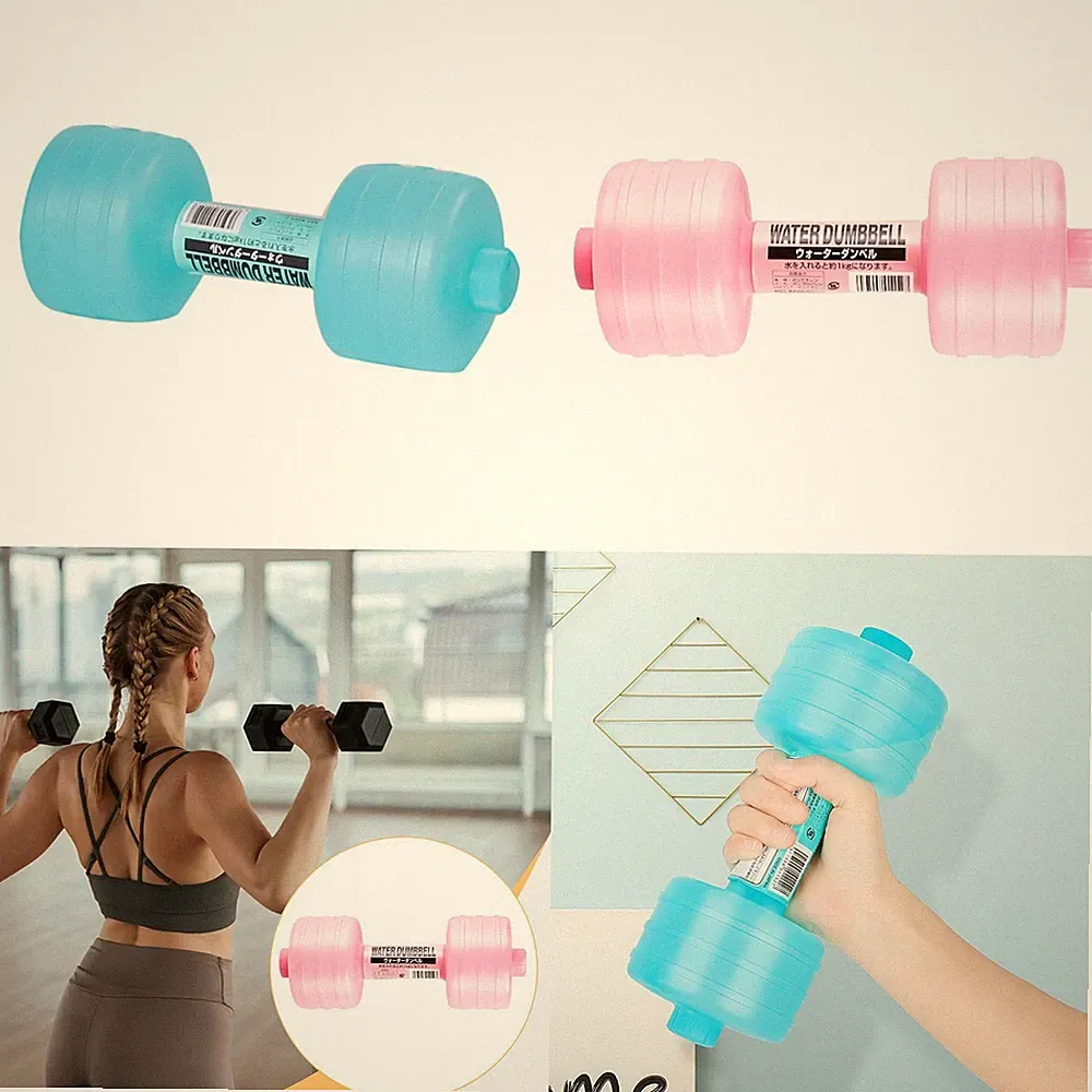 Wasserbefüllbare Hantel, 10,2 X 4 Zoll, Verstellbares Gewicht, Fitnessgerät