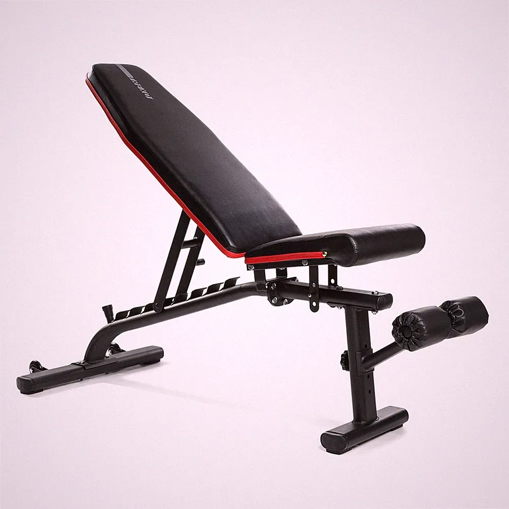 XTREXO B100 Trainingsbank Hantelbank Fitnessbank 300kg Verstellbar