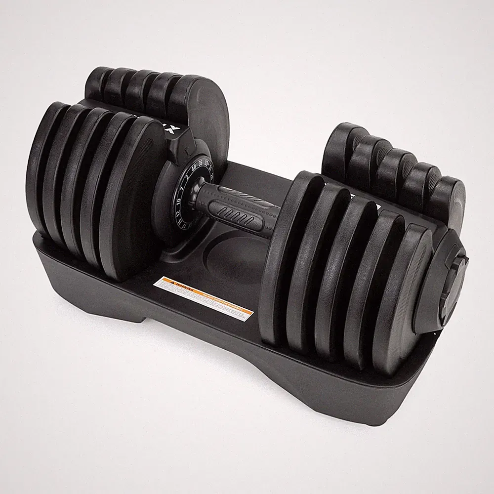 XTREXO Verstellbare Hantel 40 kg Gewichtsregulierung mit Drehknopf Einstellba...